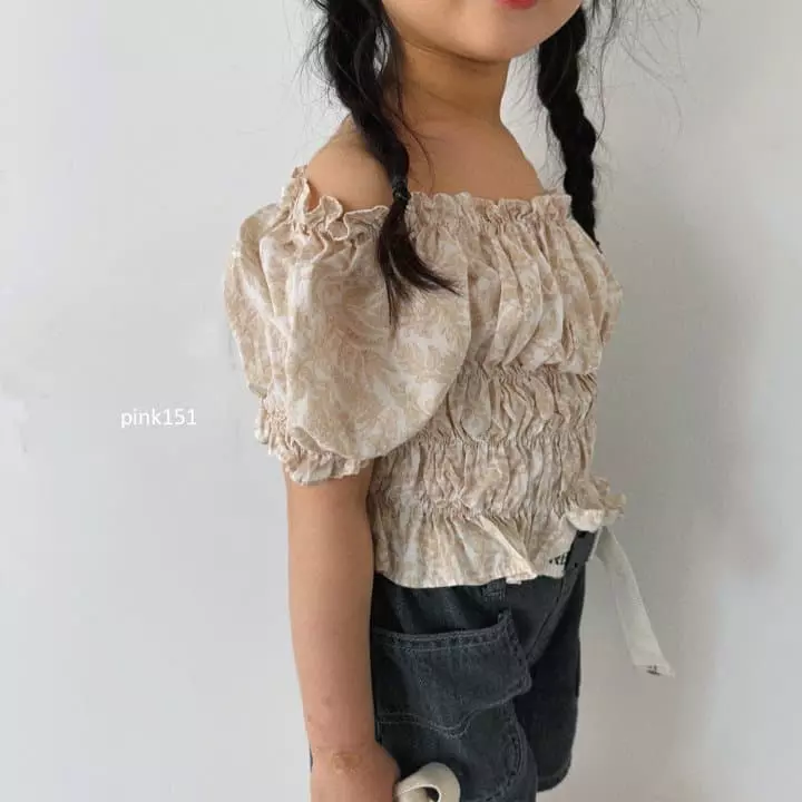 Pink151 - Korean Children Fashion - #kidsstore - Banding Puff Blouse - 10