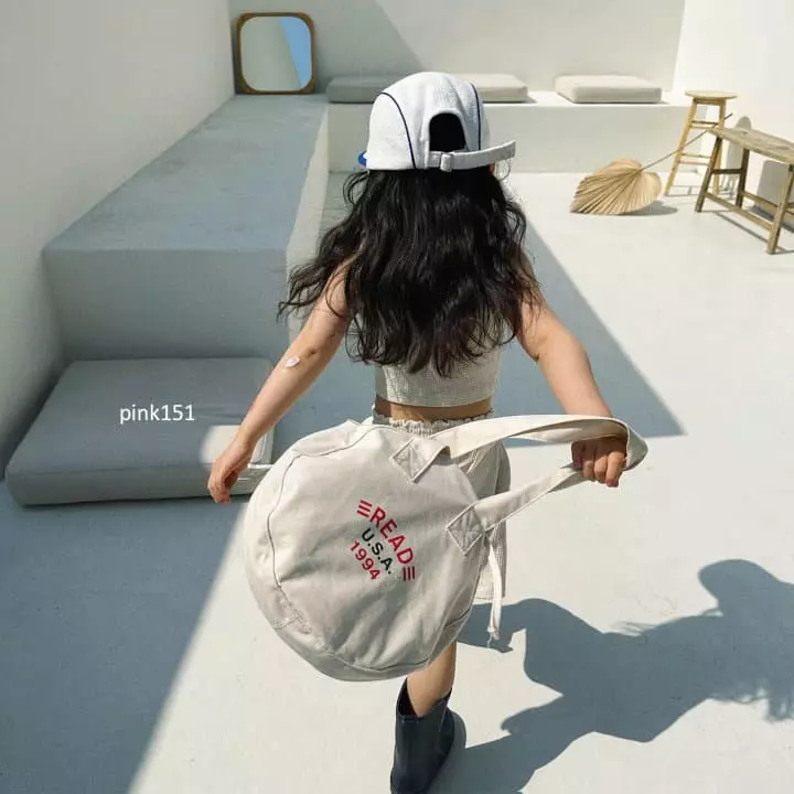 Pink151 - Korean Children Fashion - #littlefashionista - Round Eco Bag - 6