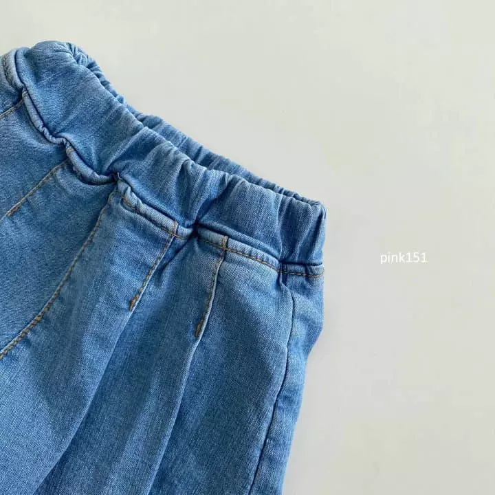 Pink151 - Korean Children Fashion - #littlefashionista - Pleats Curot Skirt