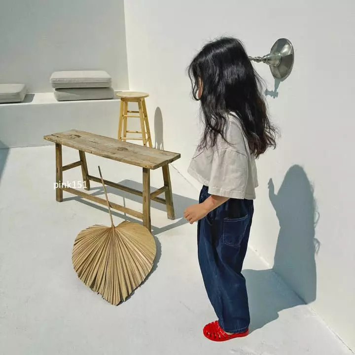 Pink151 - Korean Children Fashion - #minifashionista - Charlang Wrinkle Jeans - 7