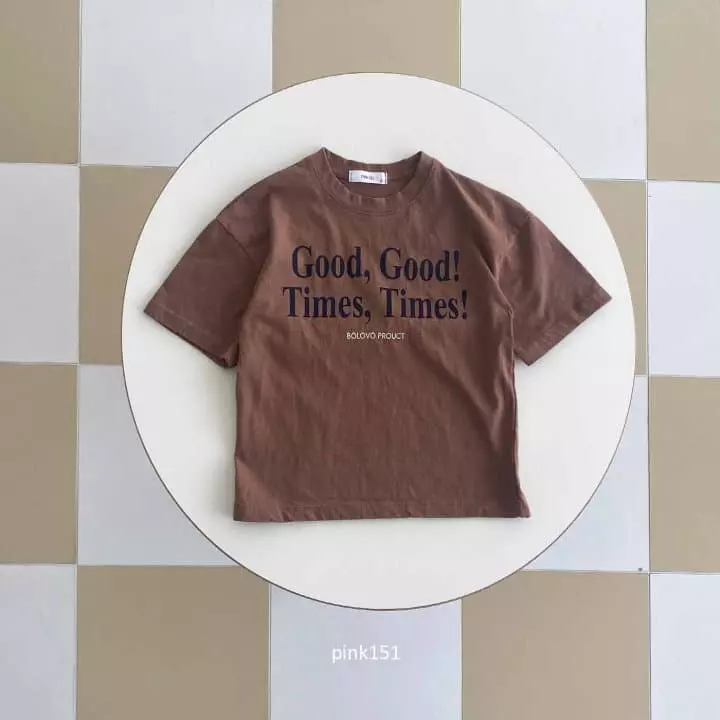 Pink151 - Korean Children Fashion - #minifashionista - Good Time Tee - 2