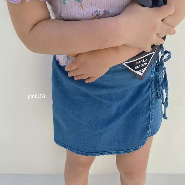 Pink151 - Korean Children Fashion - #todddlerfashion - Wrap Skirt Pants - 6