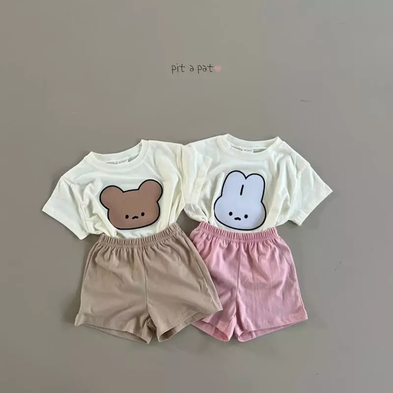 Pitapat - Korean Children Fashion - #childofig - Friends Summer Top Bottom Set - 6