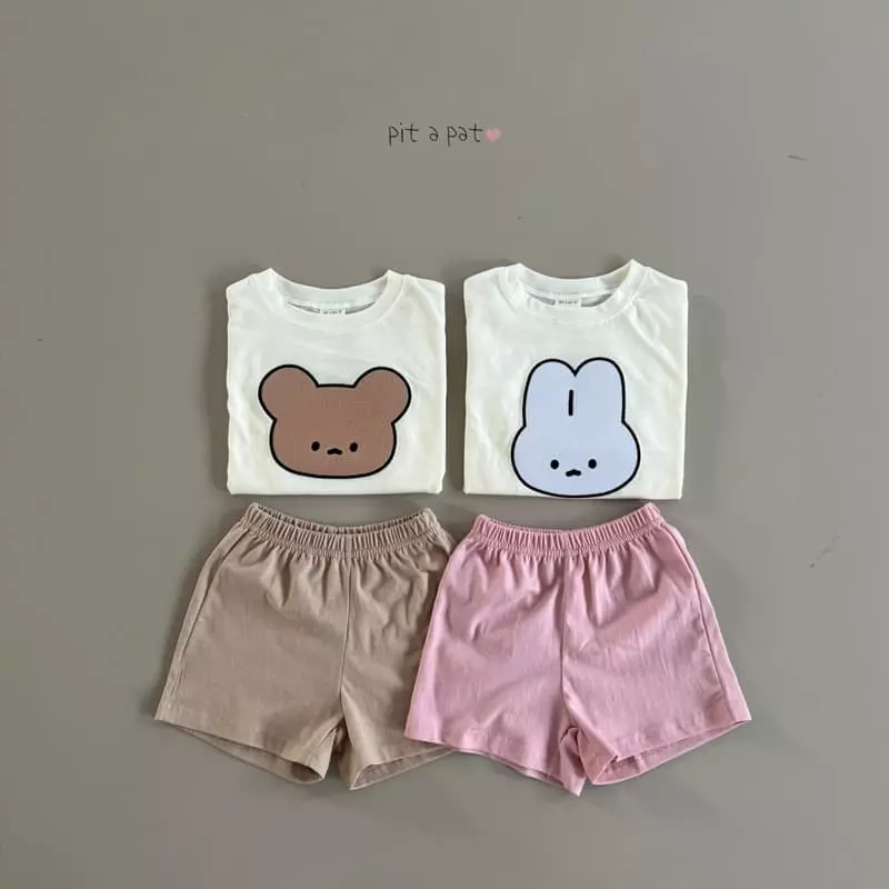 Pitapat - Korean Children Fashion - #designkidswear - Friends Summer Top Bottom Set - 8