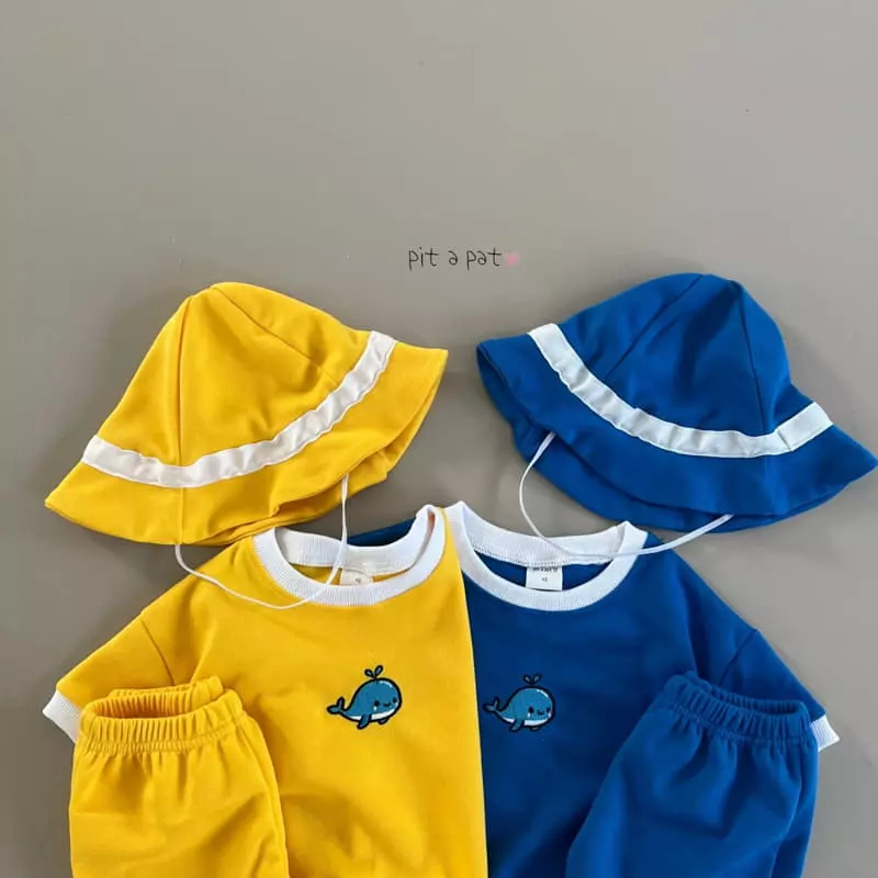 Pitapat - Korean Children Fashion - #fashionkids - Dolphine Top Bottom Set - 8