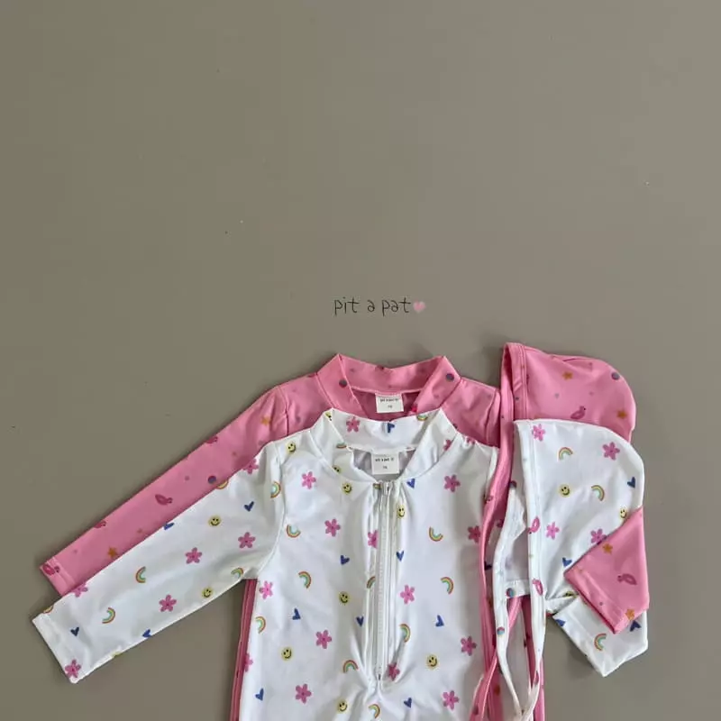 Pitapat - Korean Children Fashion - #fashionkids - Water Plau Rashguard