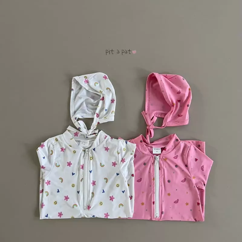 Pitapat - Korean Children Fashion - #kidsstore - Water Plau Rashguard - 4