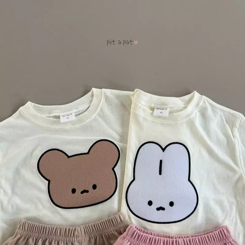 Pitapat - Korean Children Fashion - #minifashionista - Friends Summer Top Bottom Set