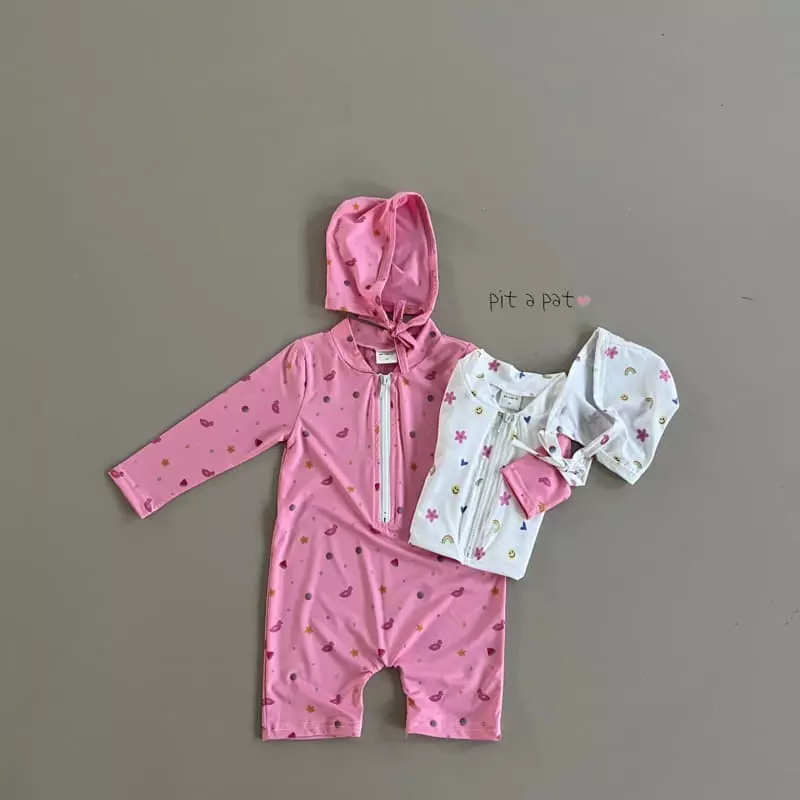 Pitapat - Korean Children Fashion - #minifashionista - Water Plau Rashguard - 8
