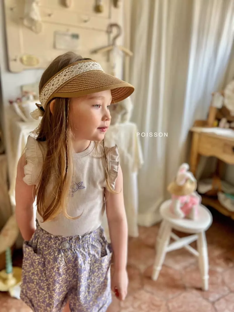 Poisson - Korean Children Fashion - #childrensboutique - Romance Sun Cap - 11