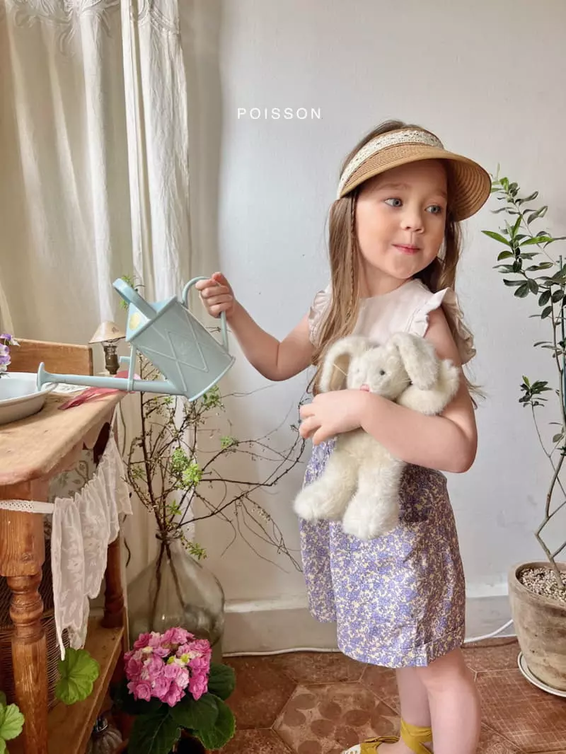 Poisson - Korean Children Fashion - #littlefashionista - Romance Sun Cap - 5