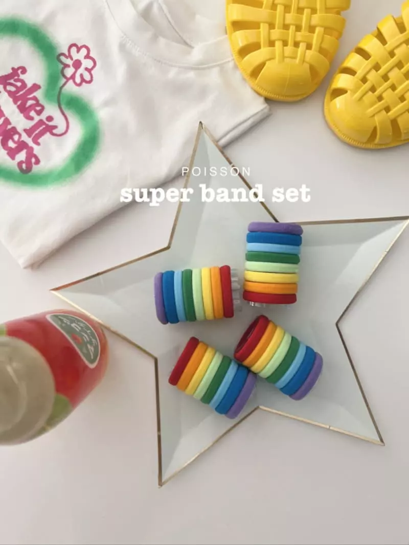 Poisson - Korean Children Fashion - #magicofchildhood - Super Band Hairring - 6