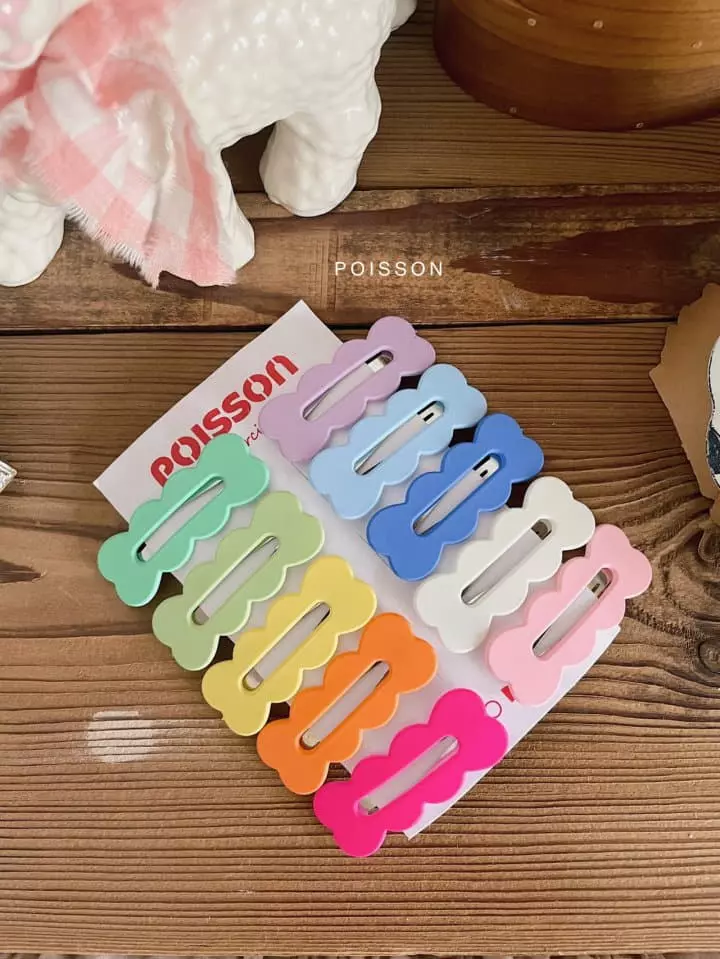 Poisson - Korean Children Fashion - #prettylittlegirls - Scrup Hairpin Set - 5
