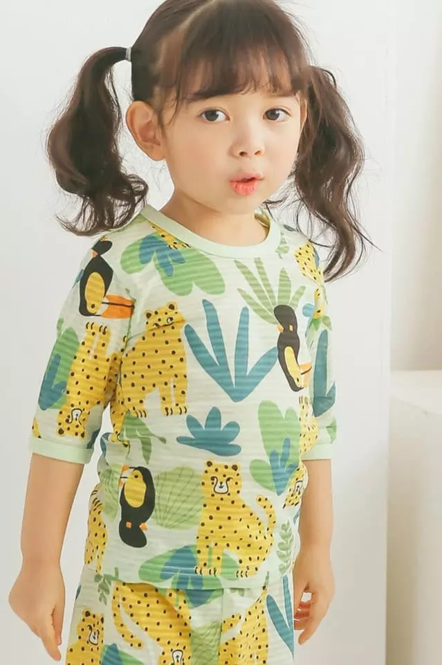 Puco - Korean Children Fashion - #todddlerfashion - Summer Jungle Easywear