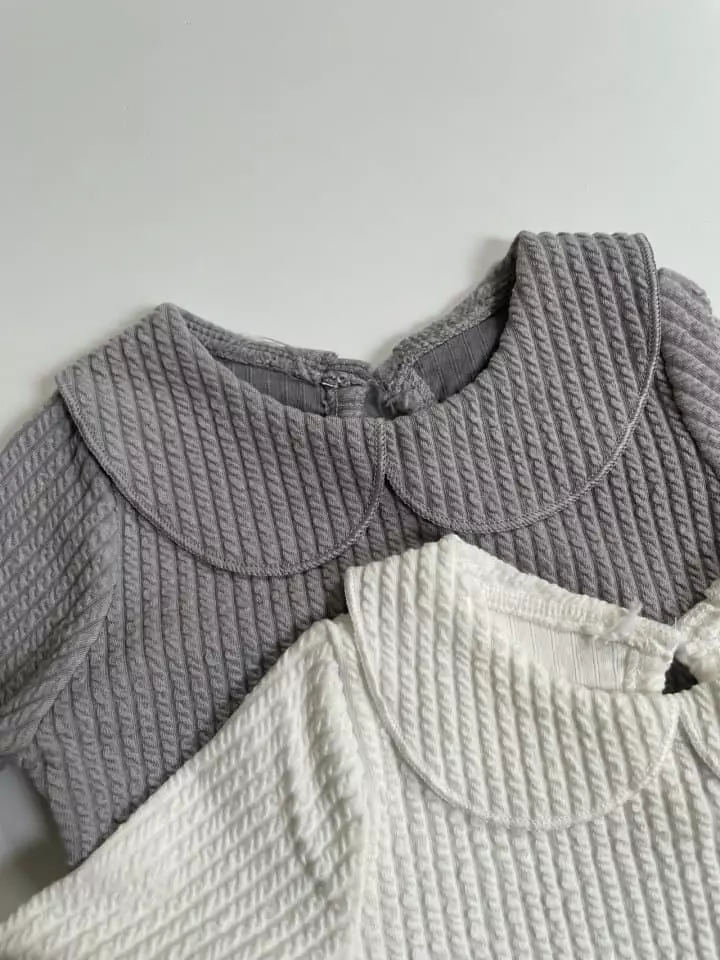 Reve Kid - Korean Baby Fashion - #smilingbaby - Knit Bodysuit - 3