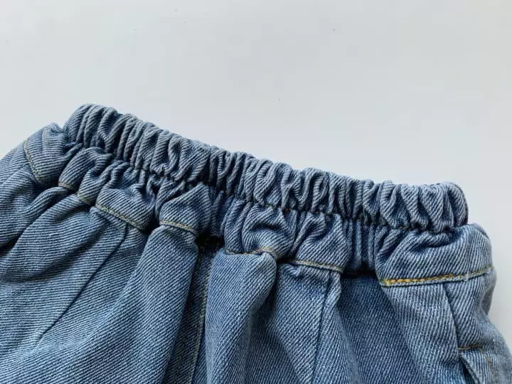Reve Kid - Korean Children Fashion - #childofig - Two Pocket Denim Shorts - 2