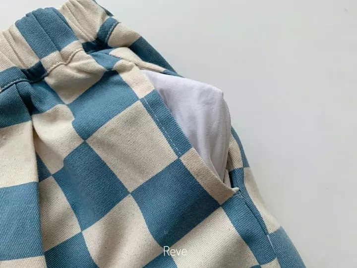 Reve Kid - Korean Children Fashion - #childrensboutique - Checker Board Shorts - 3