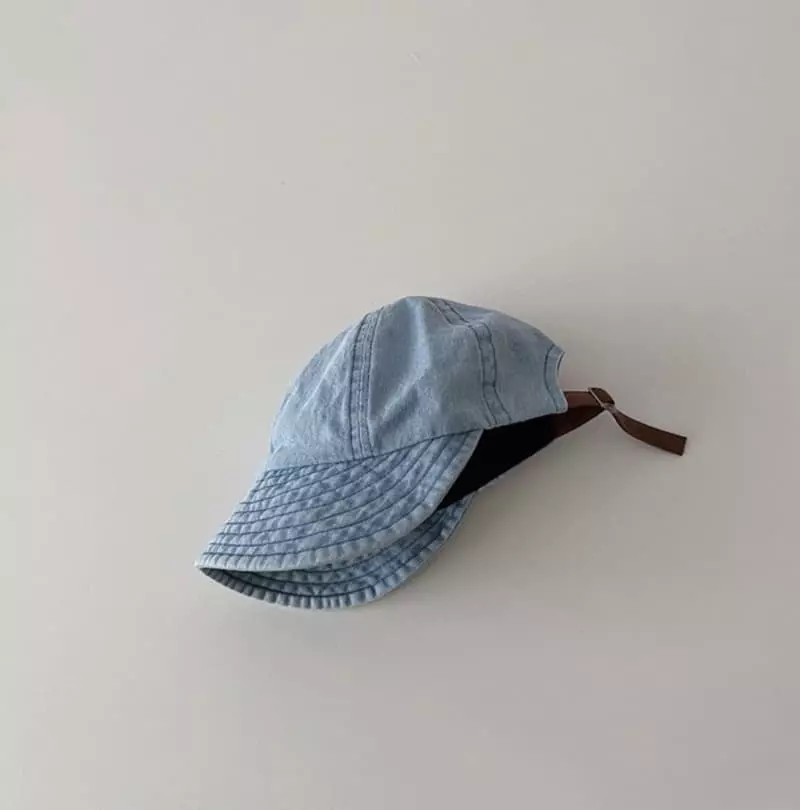 Reve Kid - Korean Children Fashion - #kidsshorts - Bebe Denim Cap - 3