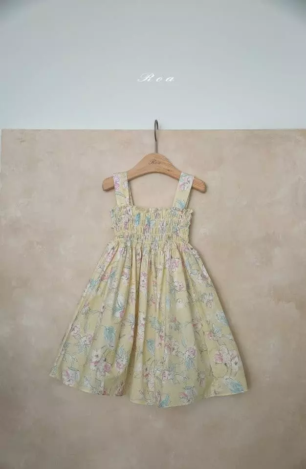 Roa - Korean Children Fashion - #childrensboutique - Smocked One-piece - 2