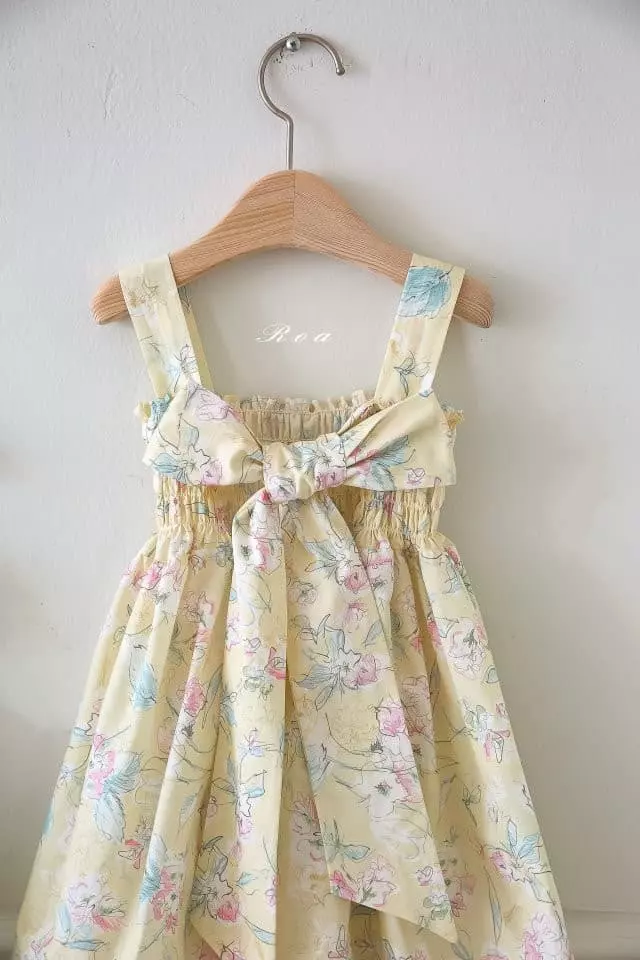 Roa - Korean Children Fashion - #designkidswear - Smocked One-piece - 3