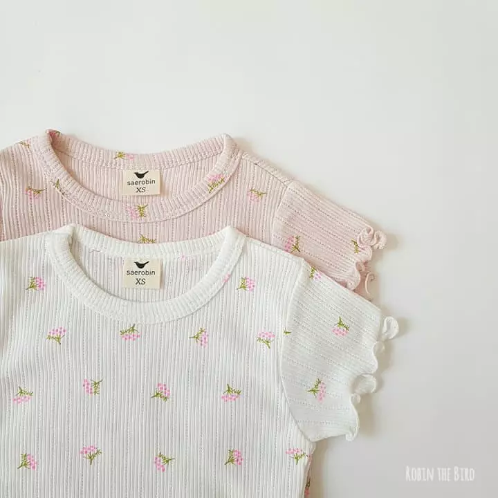 Saerobin - Korean Children Fashion - #childofig - Berry Flower Easywear - 8