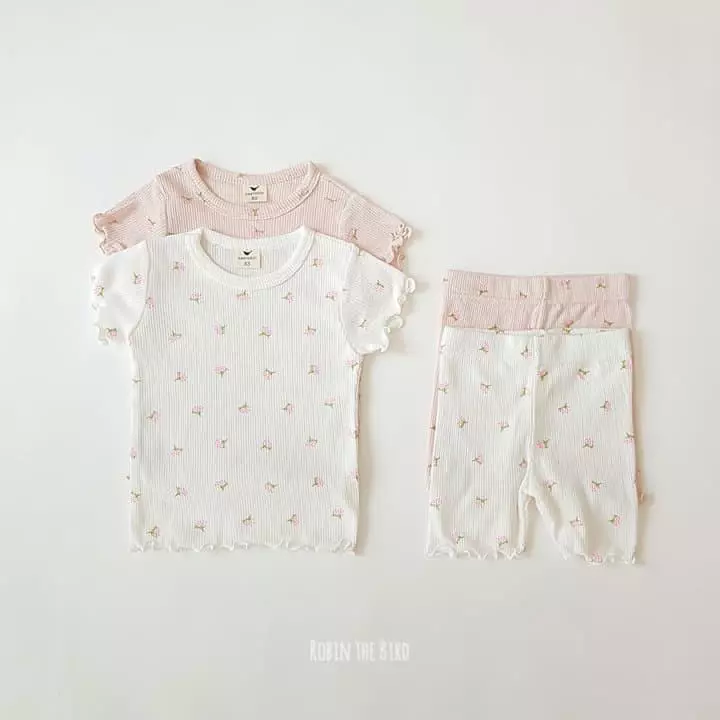 Saerobin - Korean Children Fashion - #childrensboutique - Berry Flower Easywear - 9