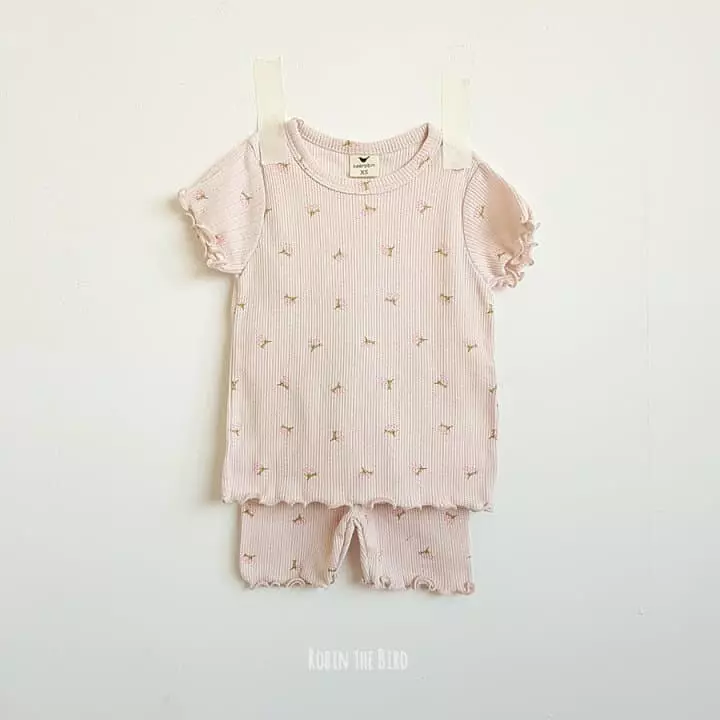 Saerobin - Korean Children Fashion - #littlefashionista - Berry Flower Easywear - 3