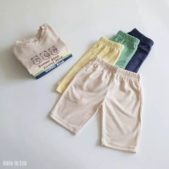Saerobin - Korean Children Fashion - #magicofchildhood - Gummy Bear Top Bottom Set - 9