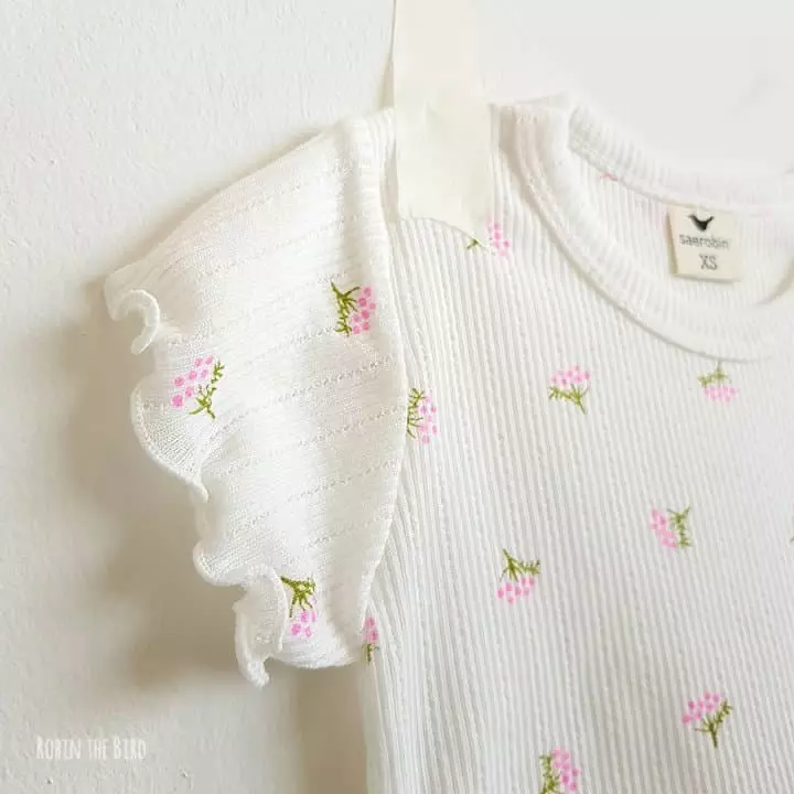 Saerobin - Korean Children Fashion - #littlefashionista - Berry Flower Easywear - 4