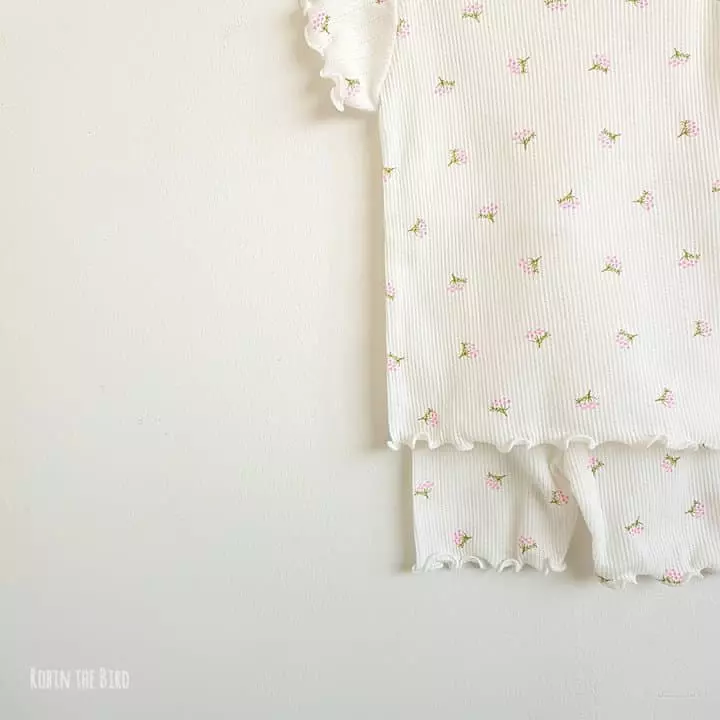 Saerobin - Korean Children Fashion - #minifashionista - Berry Flower Easywear - 5