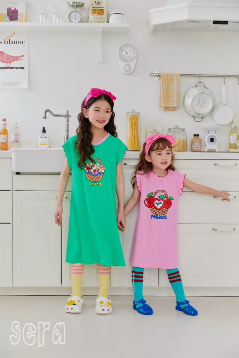 Sera - Korean Children Fashion - #kidsshorts - Rib Bucket One-piece