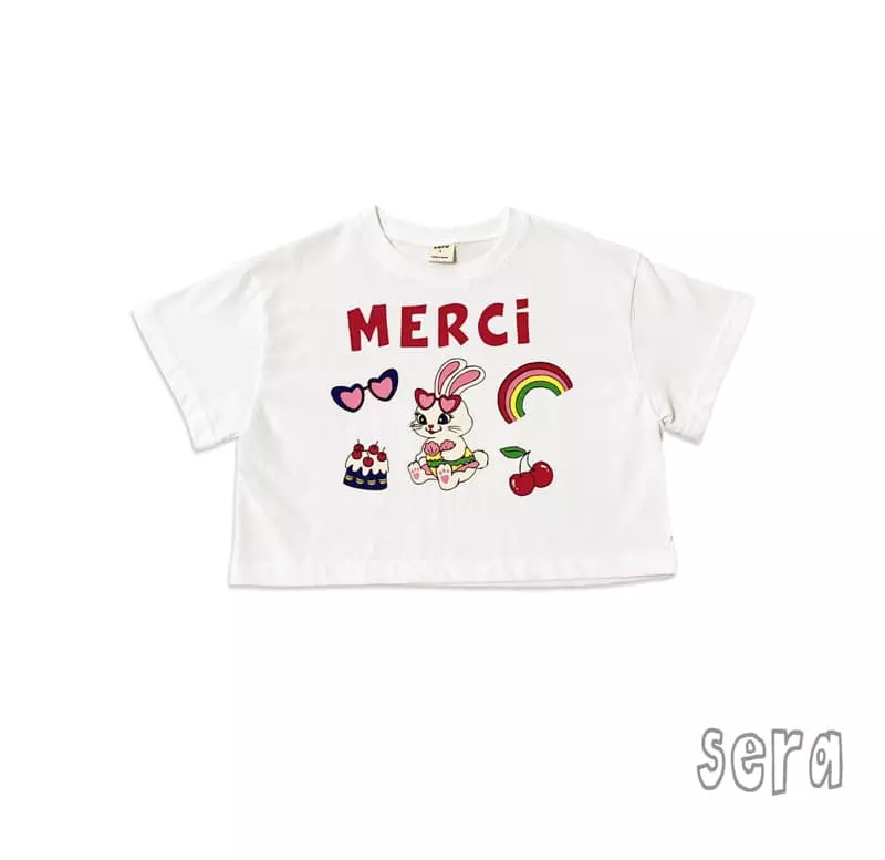 Sera - Korean Children Fashion - #littlefashionista - Rainbow Rabbit Tee - 10