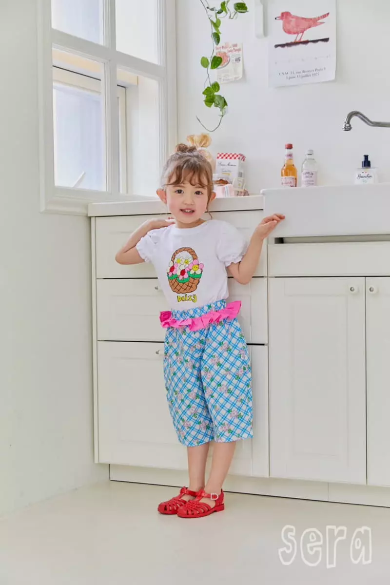 Sera - Korean Children Fashion - #littlefashionista - Flower Bucket Tee - 7