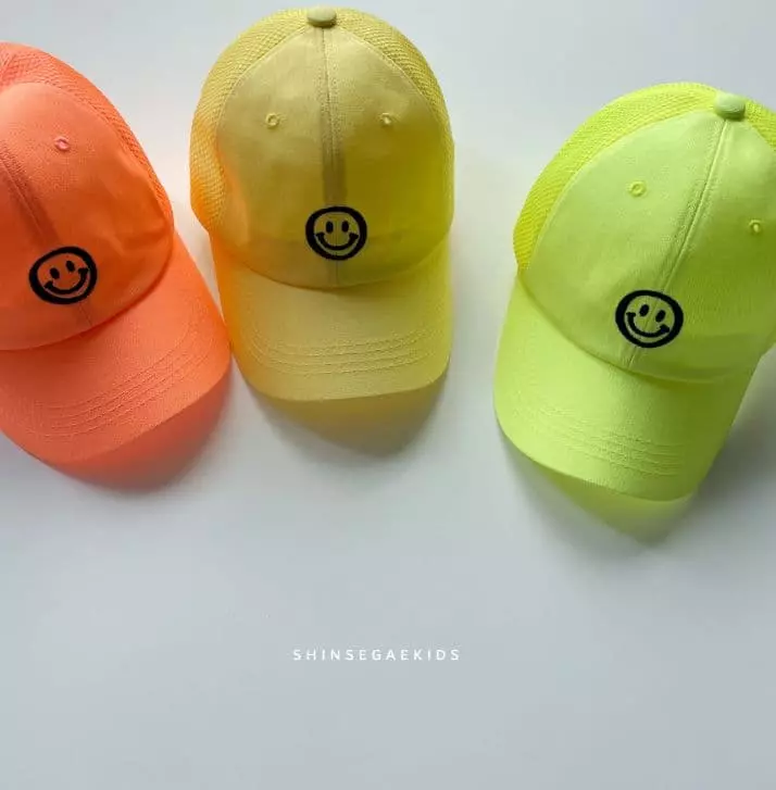 Shinseage Kids - Korean Children Fashion - #Kfashion4kids - Smile Mesh Cap - 3