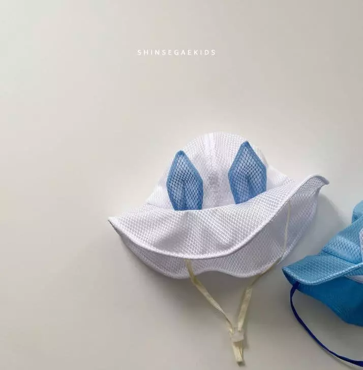 Shinseage Kids - Korean Children Fashion - #Kfashion4kids - Rabbit Mesh String Bucket Hat