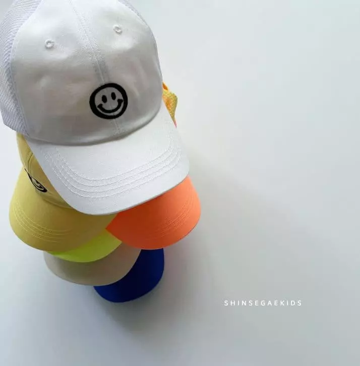 Shinseage Kids - Korean Children Fashion - #childofig - Smile Mesh Cap - 8