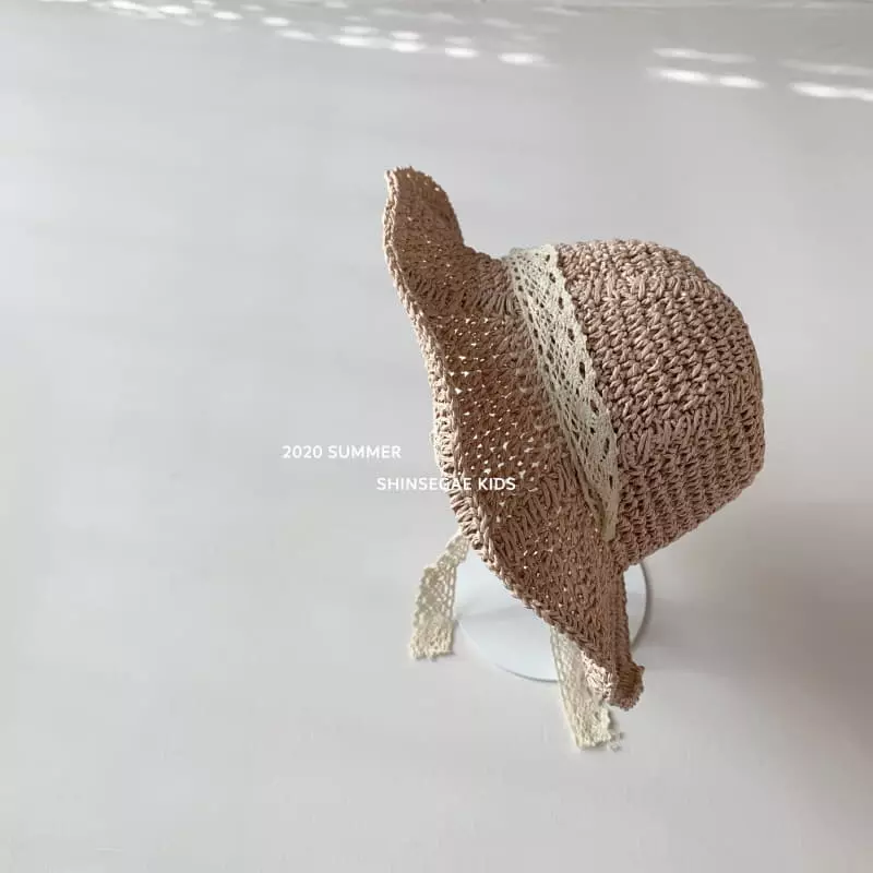 Shinseage Kids - Korean Children Fashion - #childofig - Gisa Lace Bucket Hat - 3