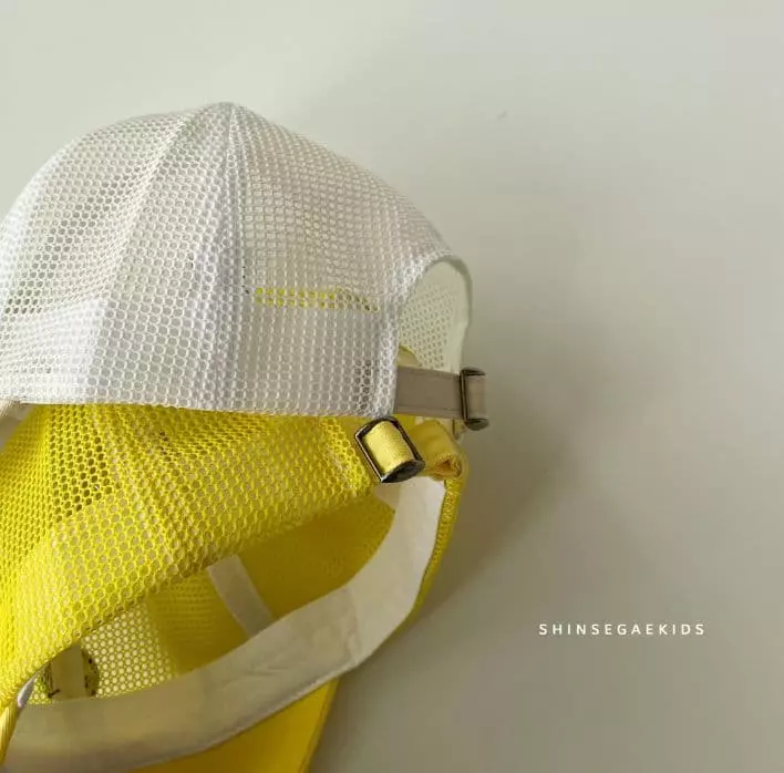 Shinseage Kids - Korean Children Fashion - #discoveringself - Mini Smile Mesh Ball Cap - 6
