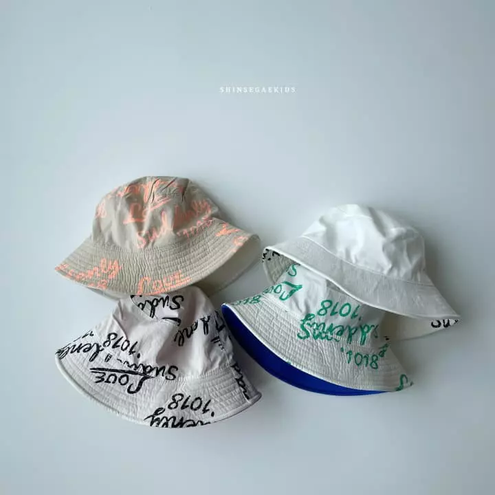 Shinseage Kids - Korean Children Fashion - #discoveringself - Reversible Maru Bucket Hat - 3