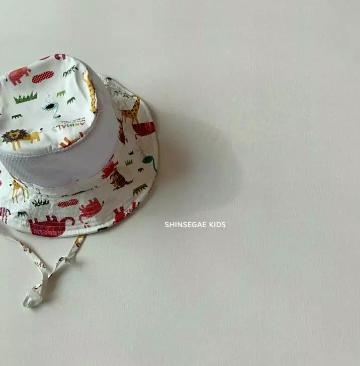 Shinseage Kids - Korean Children Fashion - #kidsshorts - Mesh Animal Safari Hat - 3