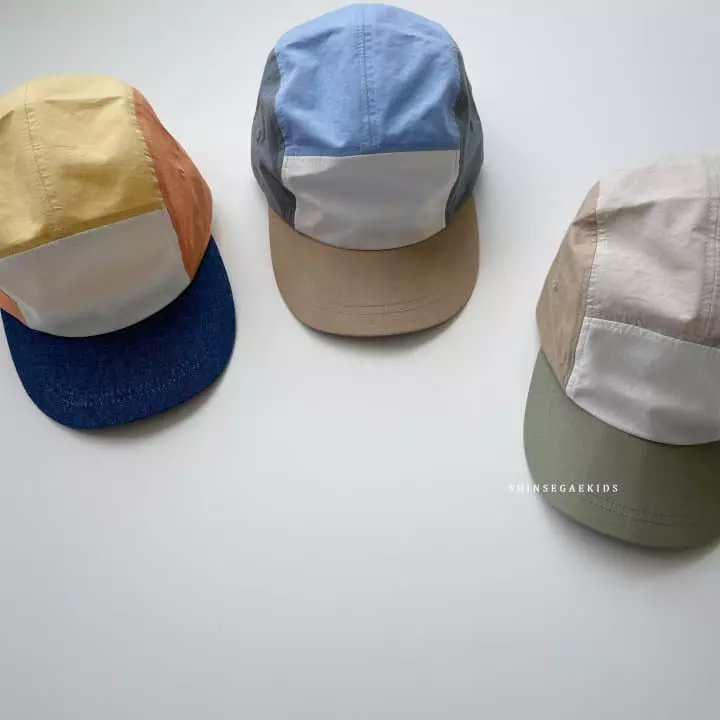 Shinseage Kids - Korean Children Fashion - #kidsshorts - Color Camp Cap