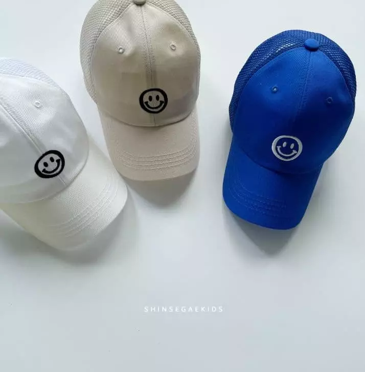 Shinseage Kids - Korean Children Fashion - #Kfashion4kids - Smile Mesh Cap - 4