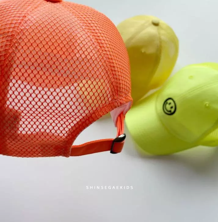 Shinseage Kids - Korean Children Fashion - #magicofchildhood - Smile Mesh Cap - 5