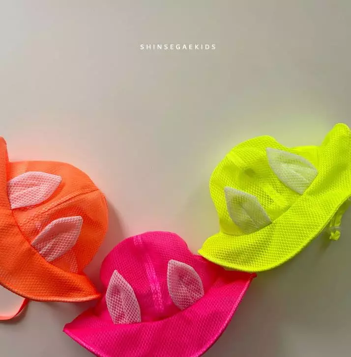 Shinseage Kids - Korean Children Fashion - #magicofchildhood - Rabbit Mesh String Bucket Hat - 3
