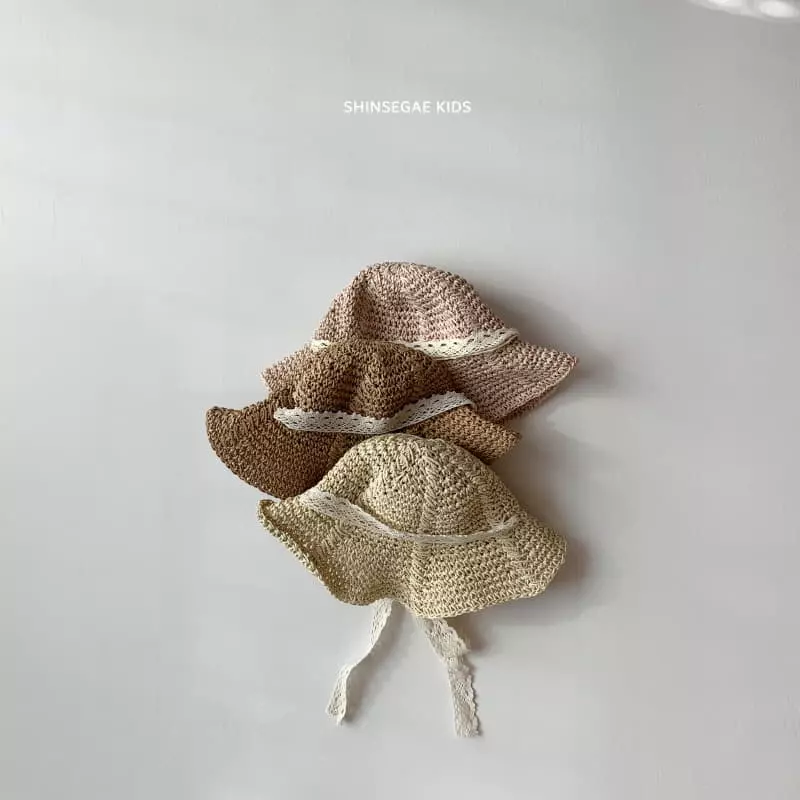 Shinseage Kids - Korean Children Fashion - #minifashionista - Gisa Lace Bucket Hat