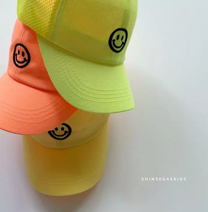 Shinseage Kids - Korean Children Fashion - #prettylittlegirls - Smile Mesh Cap - 7