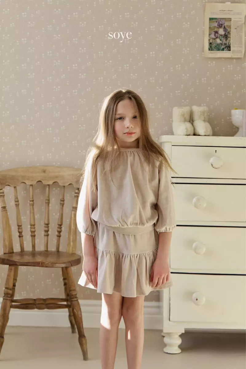 Soye - Korean Children Fashion - #childofig - Belly Top Bottom Set - 2