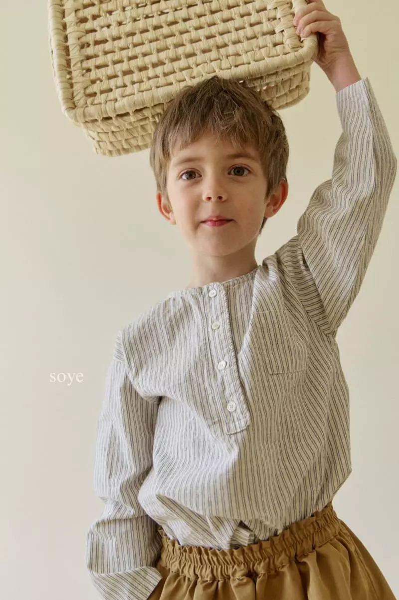 Soye - Korean Children Fashion - #childrensboutique - Classic Pin SHIrt - 10