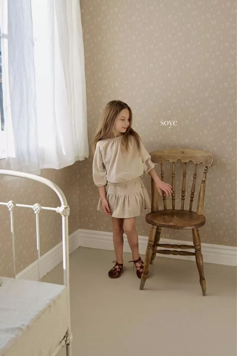 Soye - Korean Children Fashion - #childrensboutique - Belly Top Bottom Set - 4