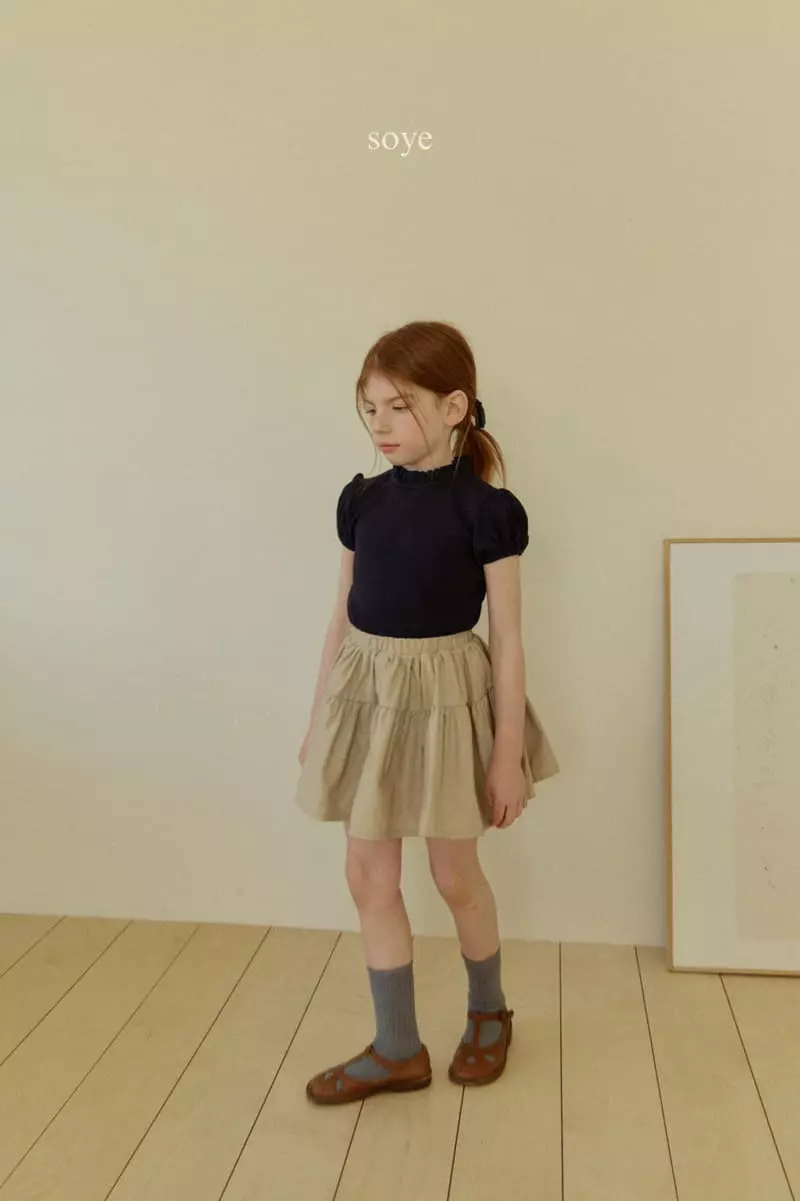 Soye - Korean Children Fashion - #kidzfashiontrend - Puff Frill Tee - 8